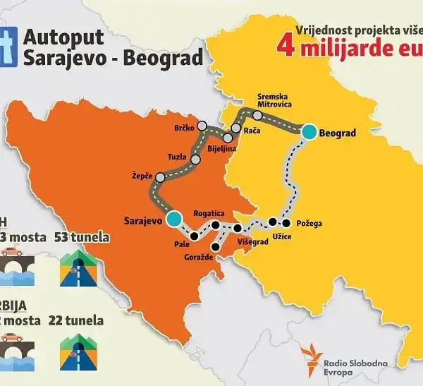 Vučić najavio gradnju brze saobraćajnice ka Bosni i Hercegovini