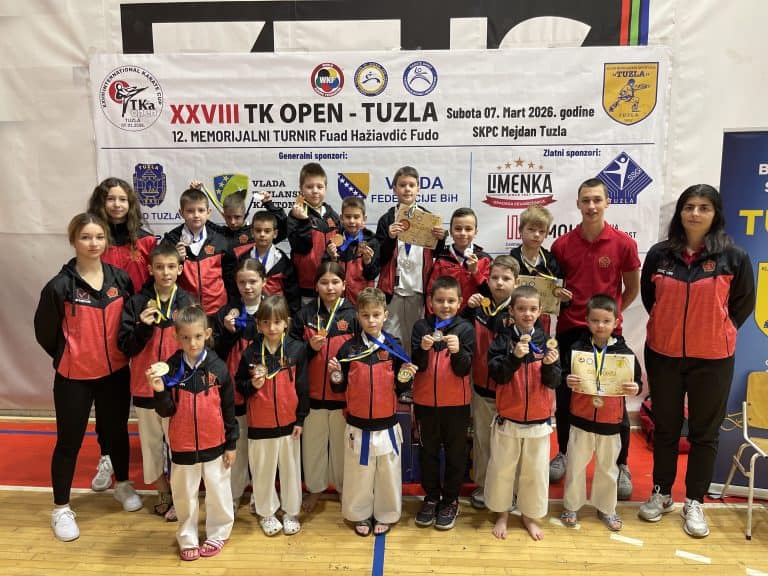 karate, kk sloboda, 20 medalja, tk open