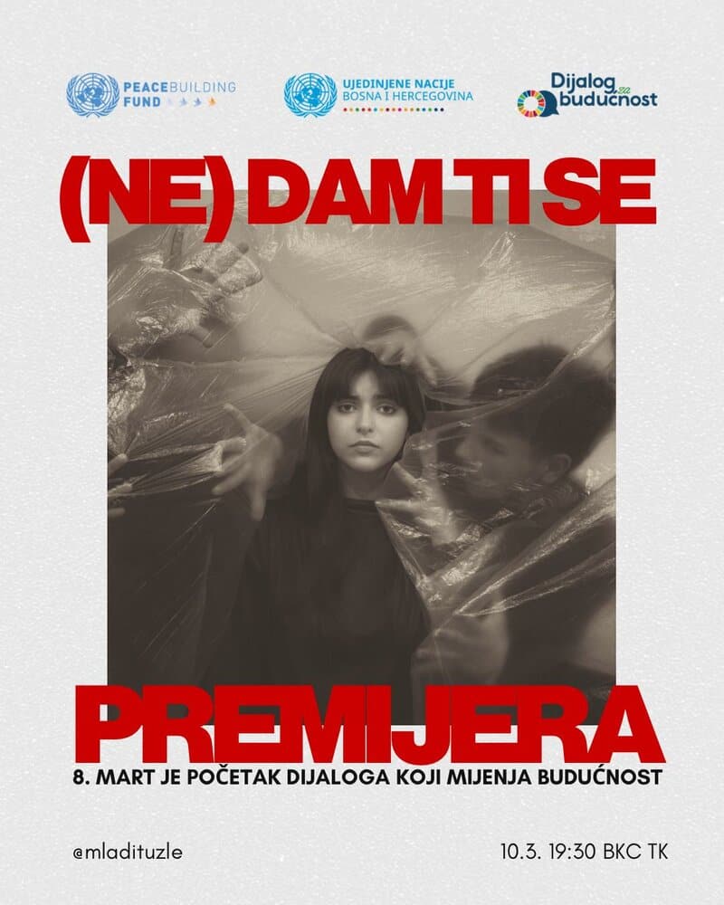 Predstava „(Ne) dam ti se“ sutra premijerno u BKC-u TK u Tuzli