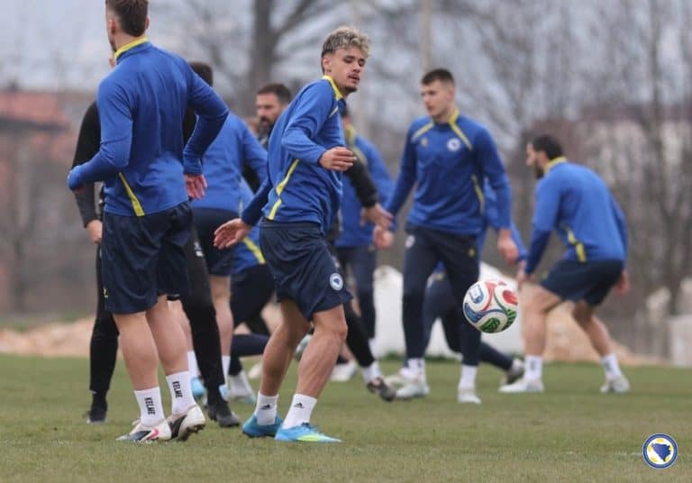 fudbal, reprezentacija, BiH, trening