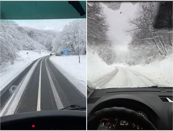 na brojnim putnim pravcima u bih otezano je odbvojanje saobrfacaja zbog snijega i vode