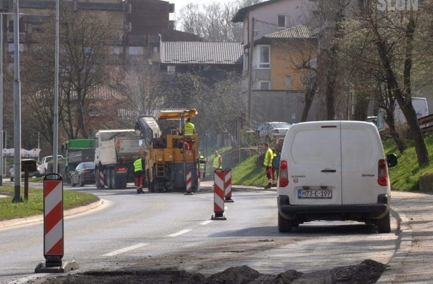U Tuzli počeli radovi na rekonstrukciji Južne saobraćajnice