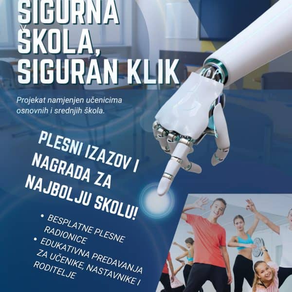 „Sigurna škola – siguran klik“: Tuzlanski projekt promoviše prevenciju vršnjačkog i digitalnog nasilja kroz ples i edukaciju