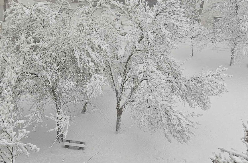 I danas pravi zimski dan, u Tuzli jutros u 5 sati izmjereno 0 stepeni C
