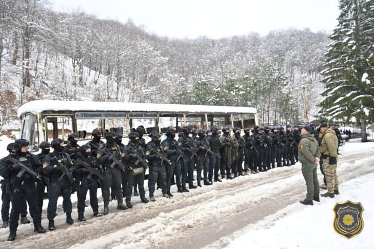 specijalna jedinica fupa izvela vjezbu hapsenja visokorizicnih lica