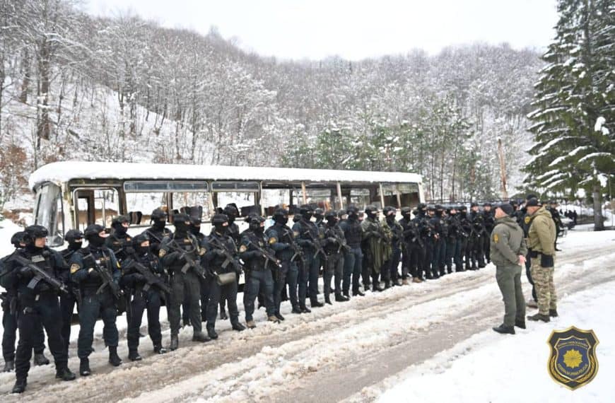 Specijalci FUP-a izveli vježbu hapšenja visokorizičnih lica