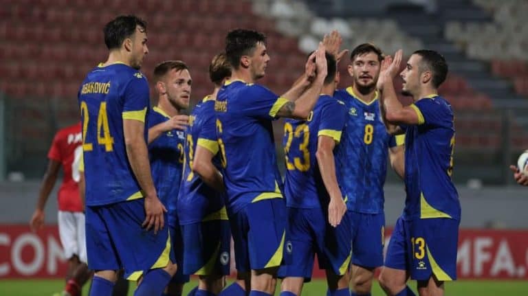 veceras se u cardifu igra polufinalni mec baraza za sp izmedju domaceg velsa i bih