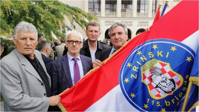 115. brigada HVO Zrinski, obljetnica, Husino