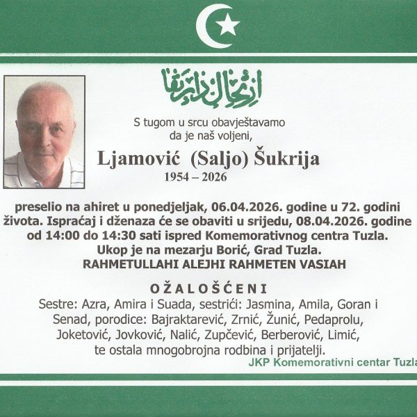 In memoriam, Ljamovic