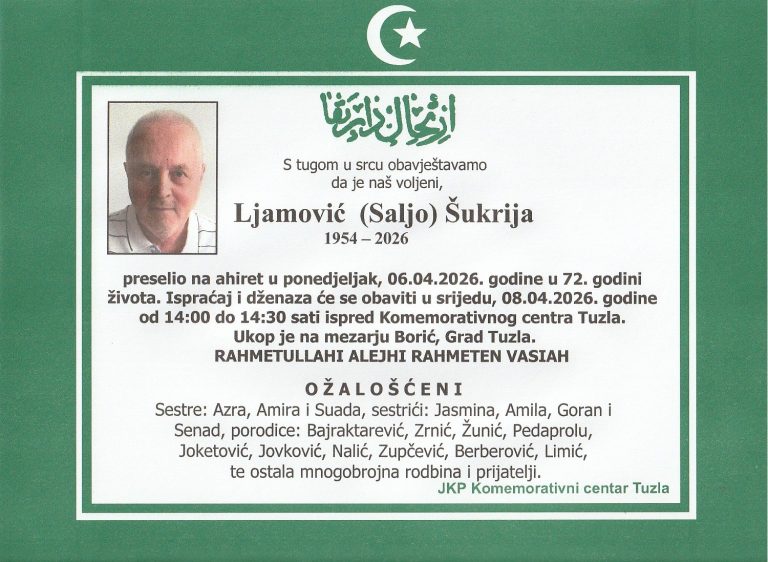 In memoriam, Ljamovic