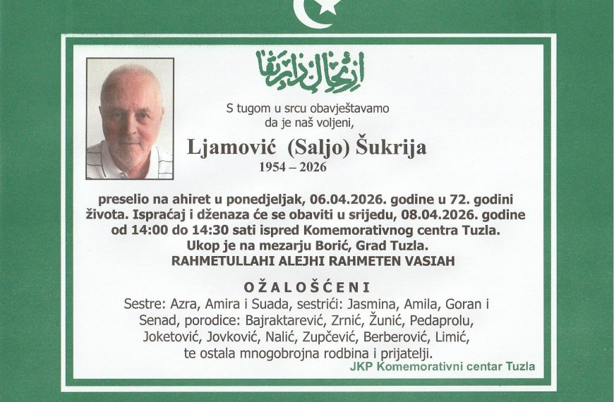 In memoriam, Ljamovic