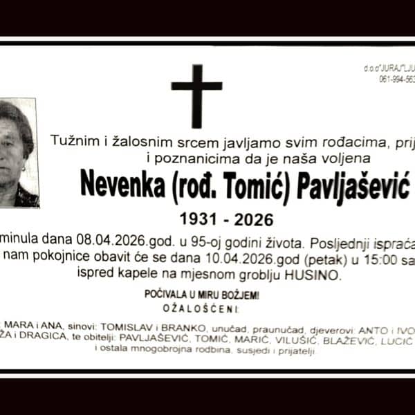 In memoriam, Pavljasevic