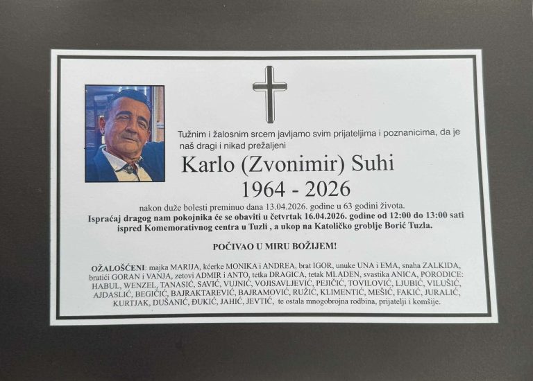 In memoriam, Karlo Suhi