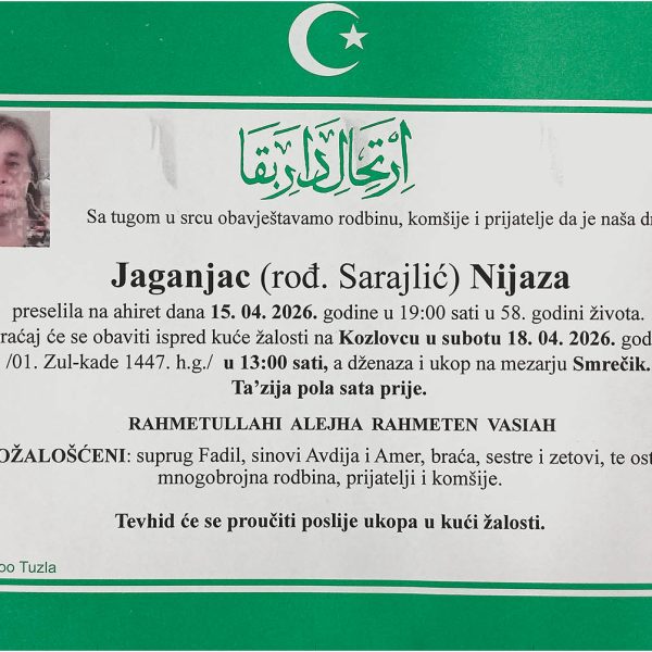 In memoriam, Jaganjac