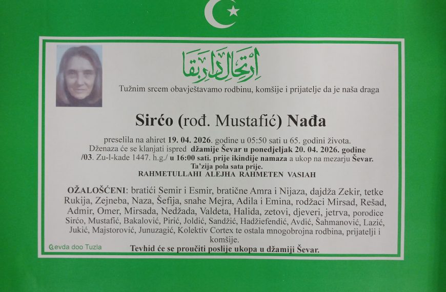 In memoriam, Nadja Sirco