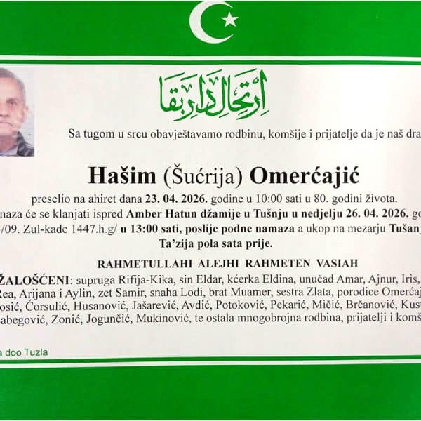 In memoriam, Omercajic