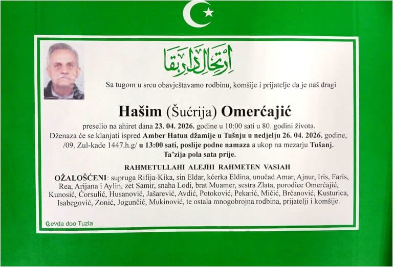 In memoriam, Omercajic