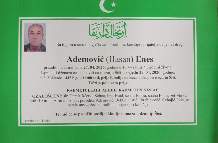 In memoriam, Ademovic