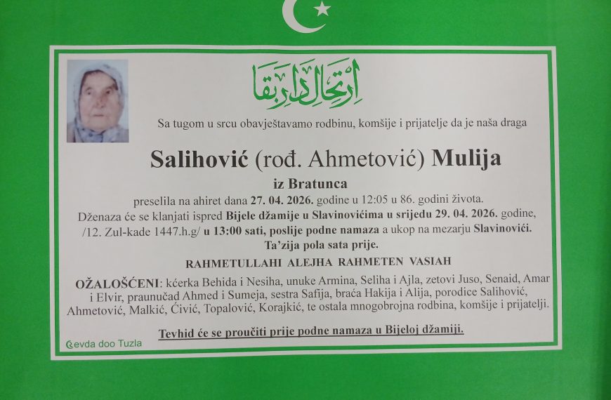 In memooriam, Mulija