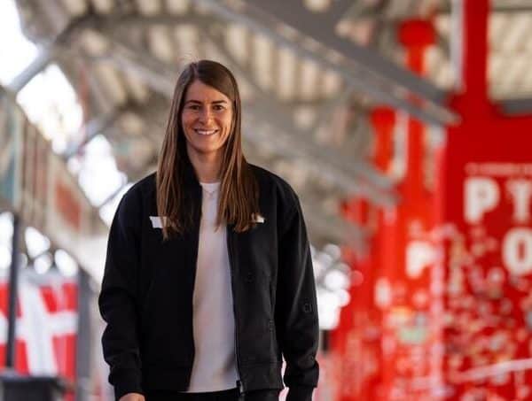 prva zena trener klubovi lige petice union berlin Mari-Luiz Eta sef strucnog staba