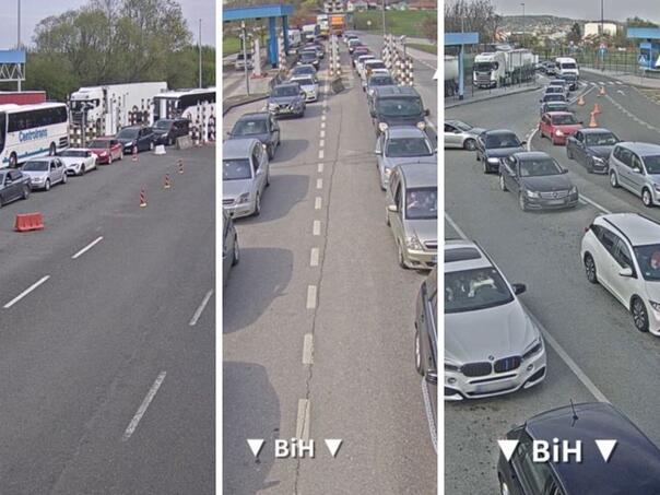 granica, ulazak u BiH, guzve