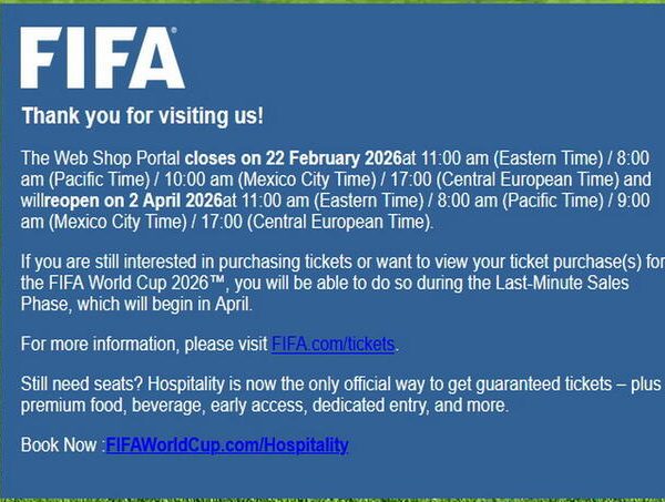 fifa od sutra u prodaju pusta ulaznice za sp