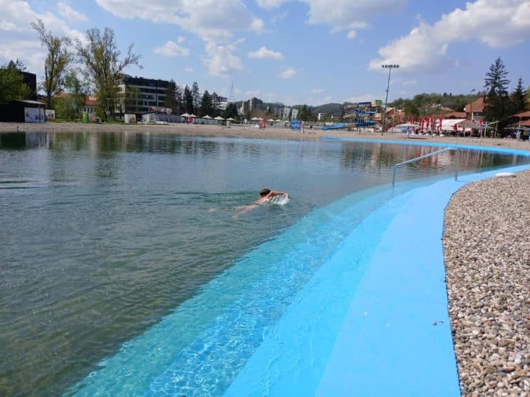 Panonsko jezero, kupaci