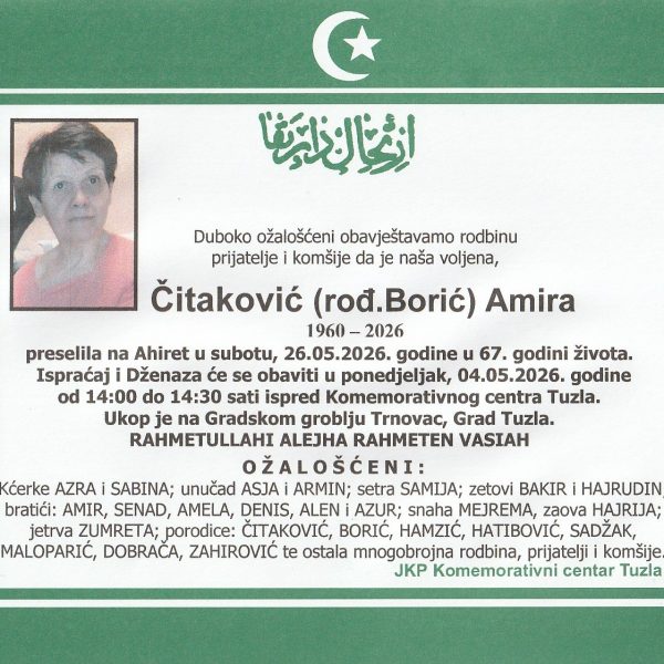 In memoriam, Citakovic