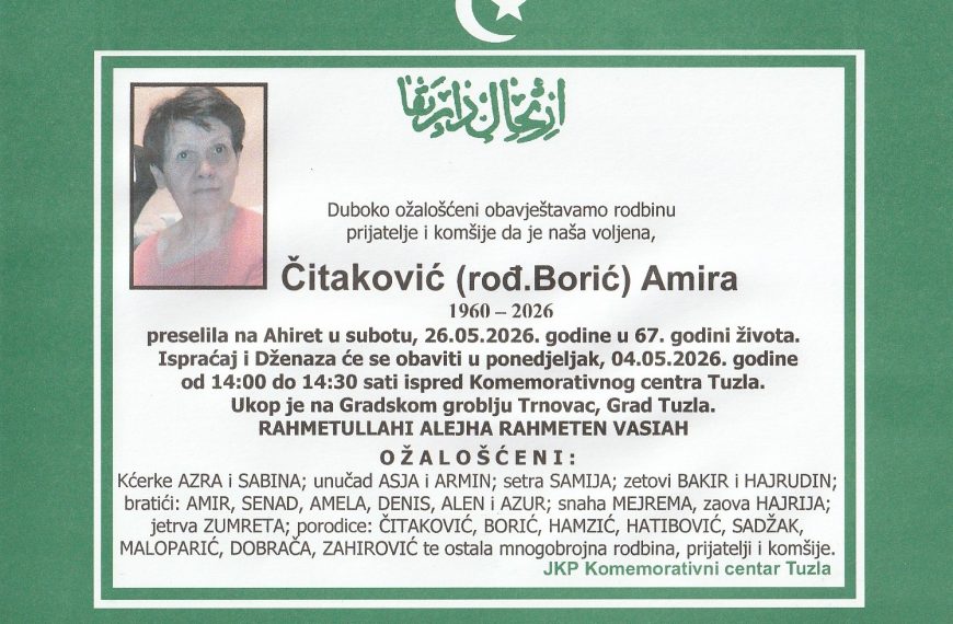 In memoriam, Citakovic