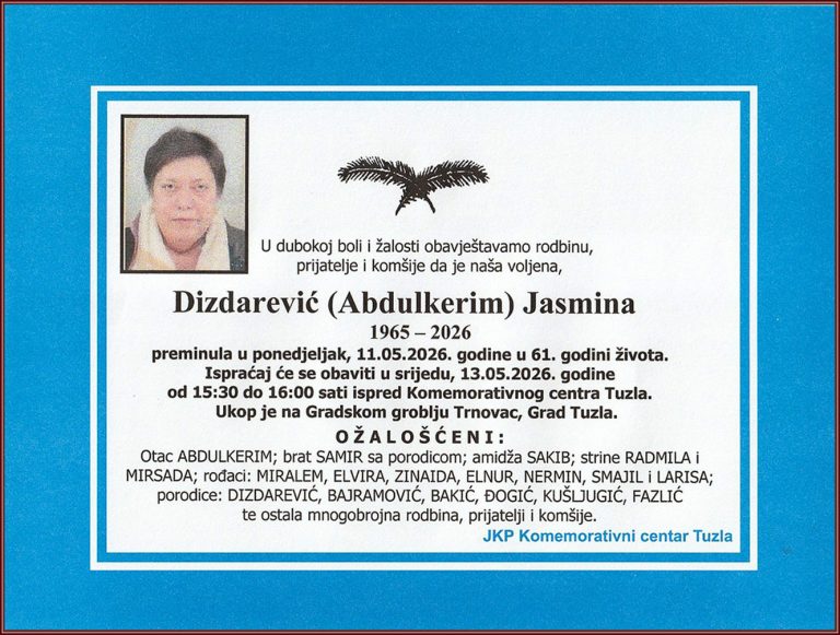 In memoriam, Dizdarevic