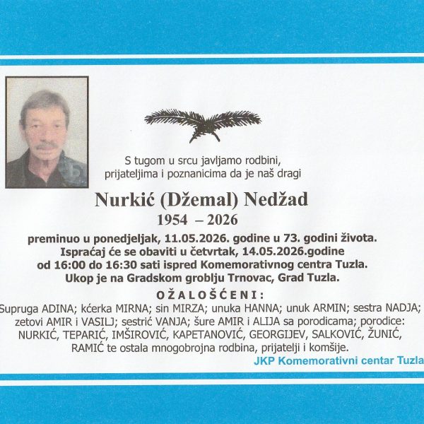 In memoriam, Nurkic