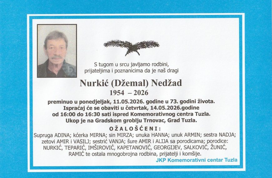 In memoriam, Nurkic