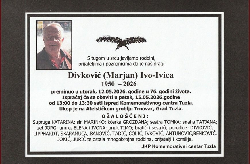 In memoriam, Divkovic