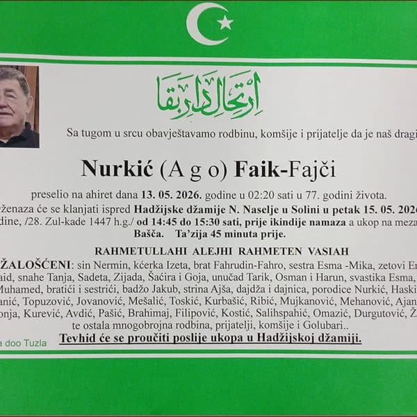 In memoriam, Fajci