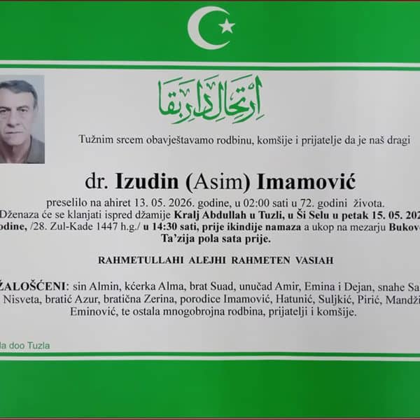 In memoriam, Imamovic
