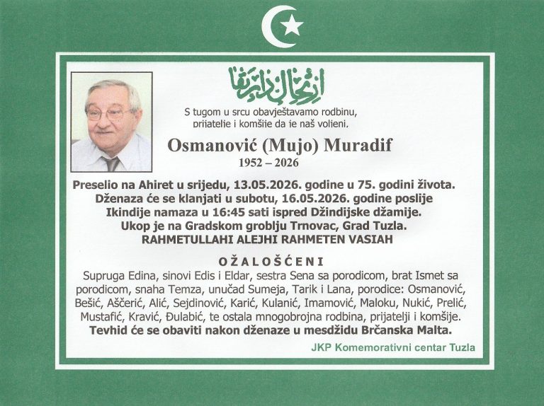In memoriam, Osmanovic