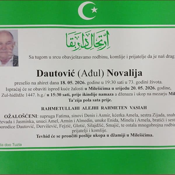 In memoriam, Dautovic