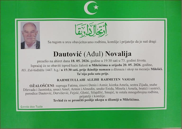 In memoriam, Dautovic
