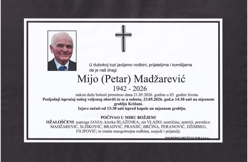 In memoriam, Madzarevic