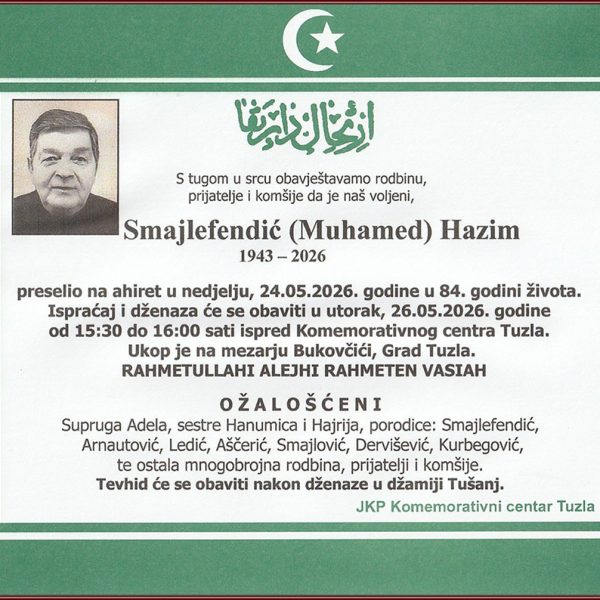In memoriam, Smajlefendić