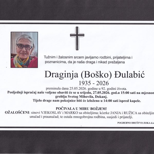 In memoriam, Djulabic