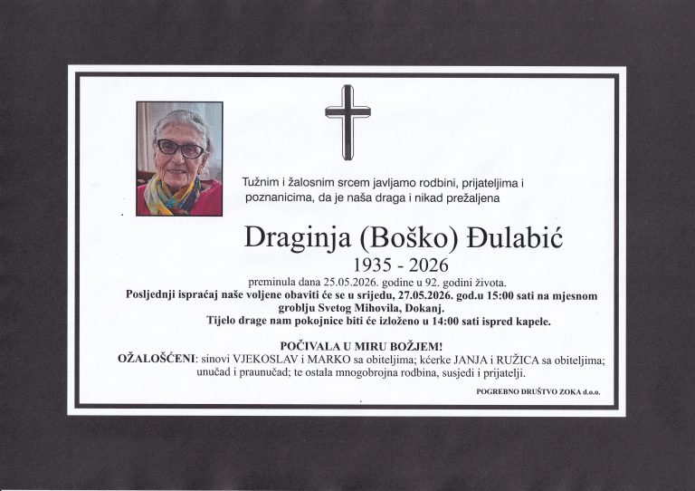 In memoriam, Djulabic