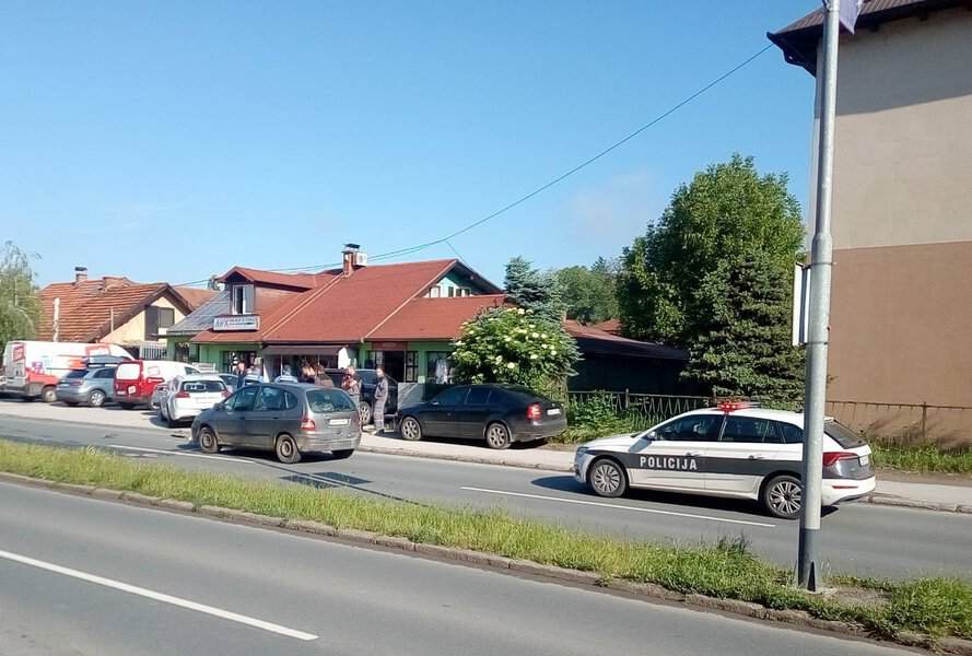 Saobraćajna nesreća u tuzlanskom naselju Solana