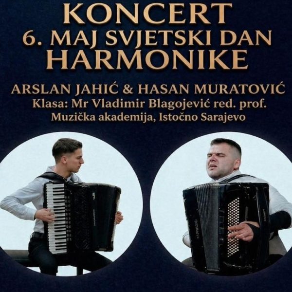 Tuzla obilježava Svjetski dan harmonike koncertom mladih umjetnika