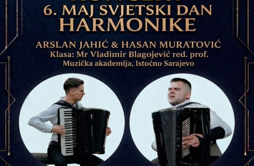 Tuzla obilježava Svjetski dan harmonike koncertom mladih umjetnika