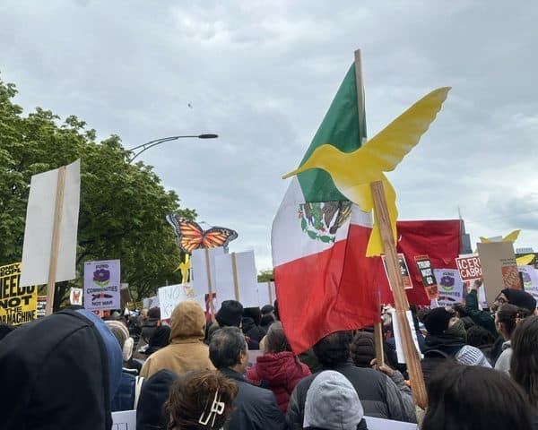 Prvi maj u Cikagu, protest, zahtjevi