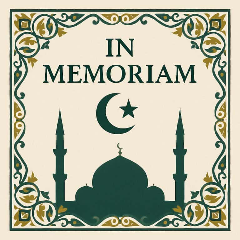 In memoriam,
