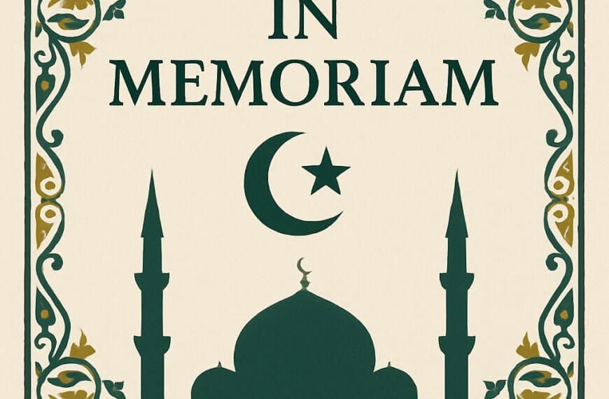 In memoriam,