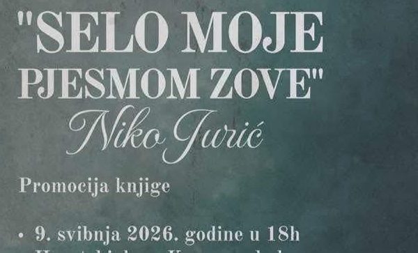“Selo moje pjesmom zove”. Promocija knjige Nike Jurića u Tuzli