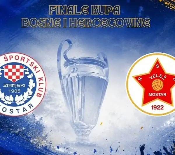 Počinje finale Kupa BiH: Zrinjski i Velež večeras otvaraju borbu za trofej
